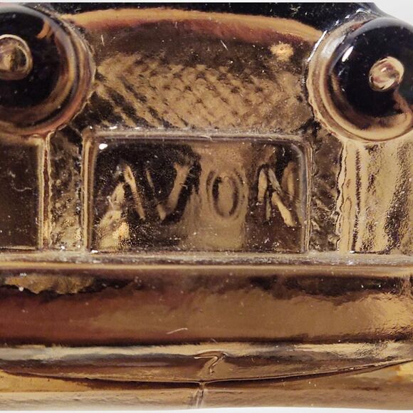 Avon Collectible 1967 Sterling Six Brown Glass Decanter | Gift item | Home Decor - Picture 4 of 4